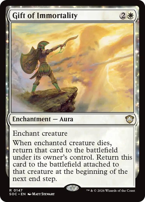 Image for Gift of Immortality (147) [Secrets of Strixhaven] - Magic: The Gathering
