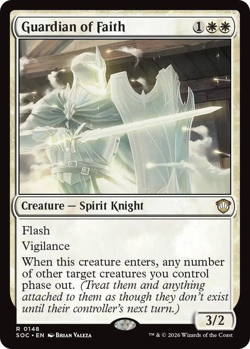 Image for Guardian of Faith (148) [Secrets of Strixhaven] - Magic: The Gathering