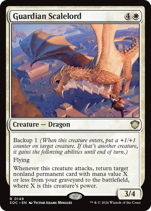 Image for Guardian Scalelord (149) [Secrets of Strixhaven] - Magic: The Gathering