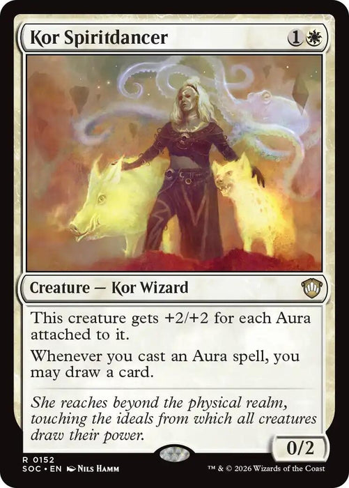 Image for Kor Spiritdancer (152) [Secrets of Strixhaven] - Magic: The Gathering