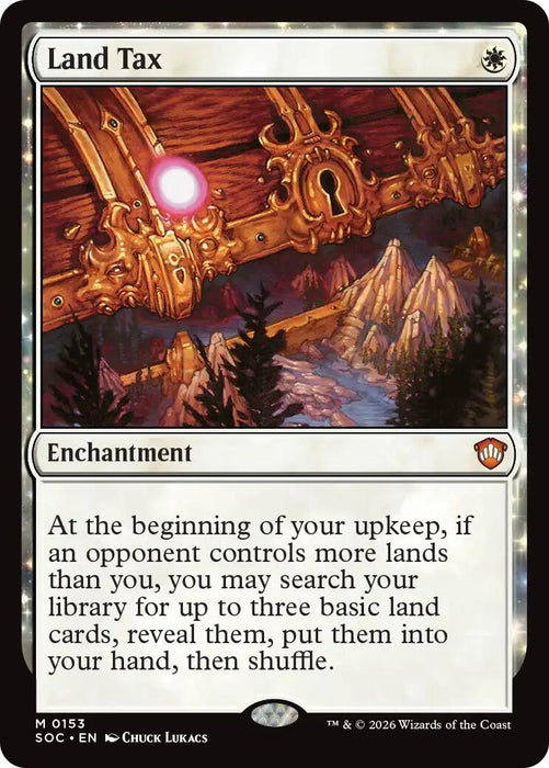 Image for Land Tax (153) [Secrets of Strixhaven] - Magic: The Gathering