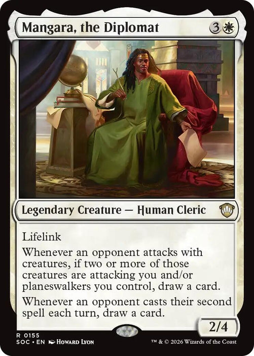 Image for Mangara, the Diplomat (155) [Secrets of Strixhaven] - Magic: The Gathering