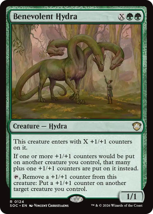 Image for Benevolent Hydra (124) [Secrets of Strixhaven] - Magic: The Gathering