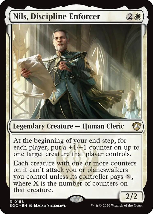 Image for Nils, Discipline Enforcer (158) [Secrets of Strixhaven] - Magic: The Gathering