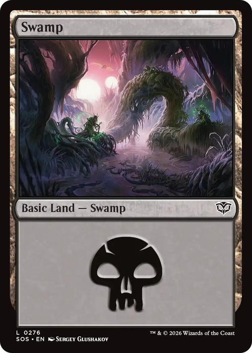 Image for Swamp (0276) (276) (Foil) [Secrets of Strixhaven] - Magic: The Gathering