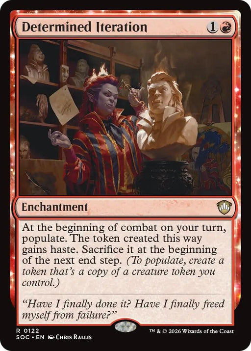 Image for Determined Iteration (122) [Secrets of Strixhaven] - Magic: The Gathering