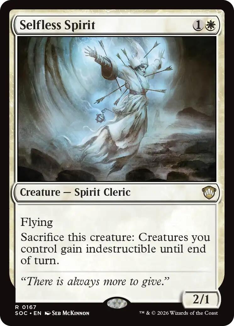 Selfless Spirit (167) [Secrets of Strixhaven] — KanZenGames