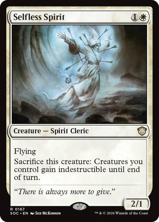 Image for Selfless Spirit (167) [Secrets of Strixhaven] - Magic: The Gathering