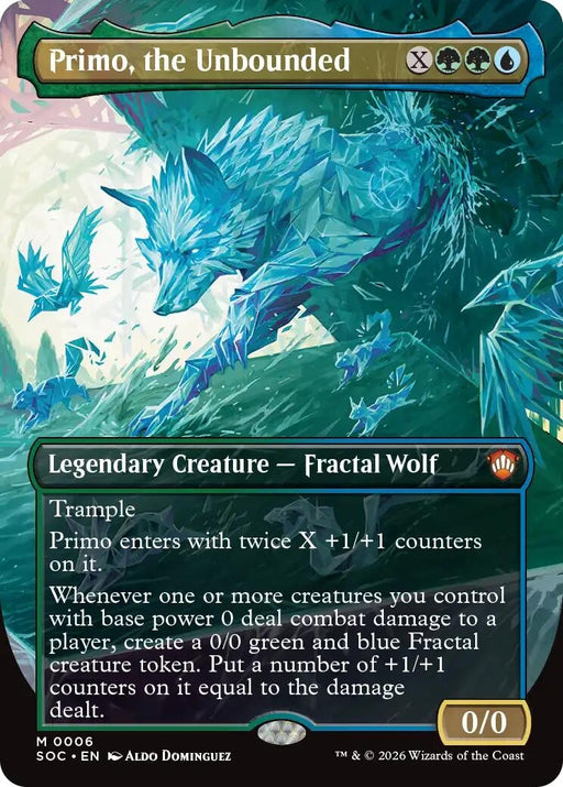 Image for Primo, the Unbounded (Borderless) (6) [Secrets of Strixhaven] - Magic: The Gathering
