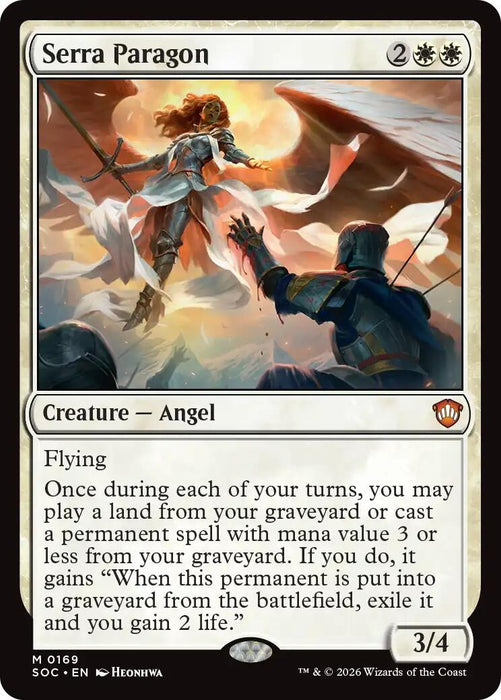 Image for Serra Paragon (169) [Secrets of Strixhaven] - Magic: The Gathering