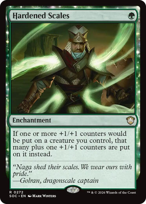 Image for Hardened Scales (272) [Secrets of Strixhaven] - Magic: The Gathering