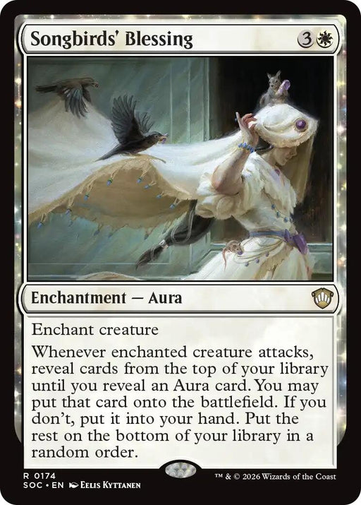 Image for Songbirds' Blessing (174) [Secrets of Strixhaven] - Magic: The Gathering