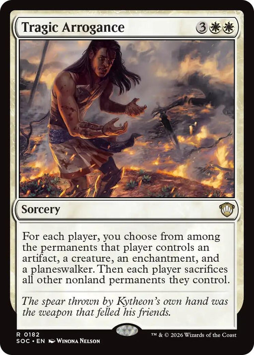 Image for Tragic Arrogance (182) [Secrets of Strixhaven] - Magic: The Gathering