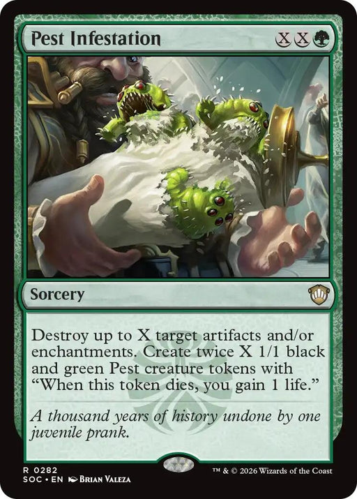 Image for Pest Infestation (282) [Secrets of Strixhaven] - Magic: The Gathering