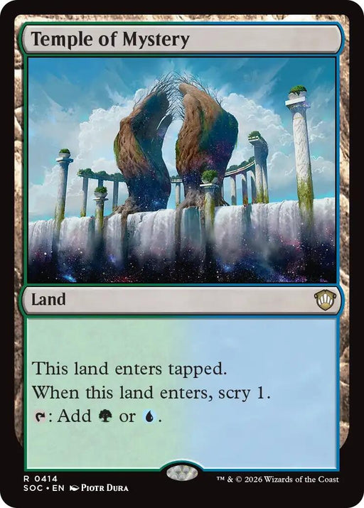 Image for Temple of Mystery (414) [Secrets of Strixhaven] - Magic: The Gathering