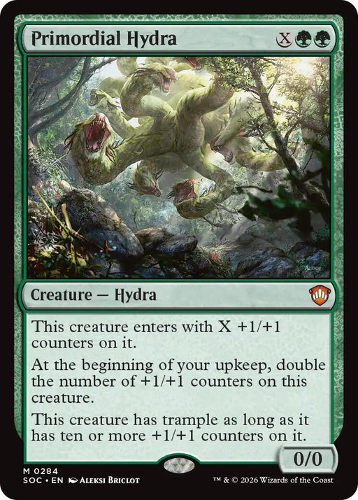 Image for Primordial Hydra (284) [Secrets of Strixhaven] - Magic: The Gathering