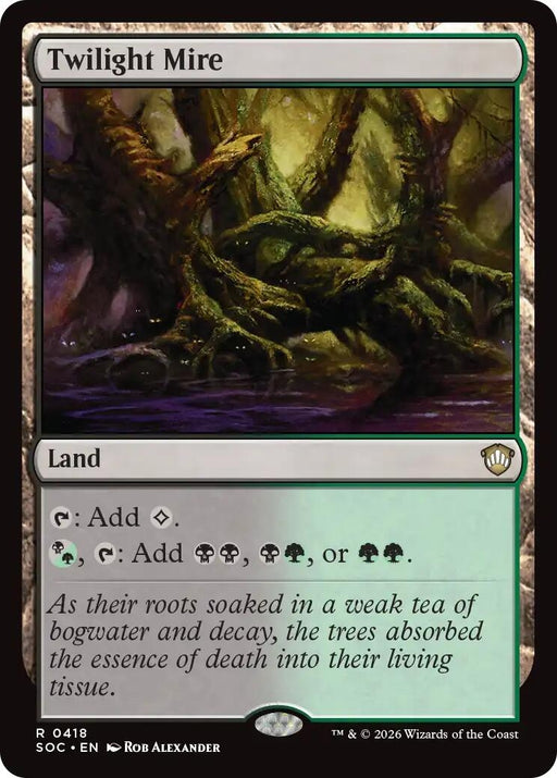 Image for Twilight Mire (418) [Secrets of Strixhaven] - Magic: The Gathering