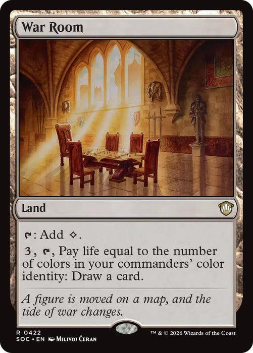 Image for War Room (422) [Secrets of Strixhaven] - Magic: The Gathering