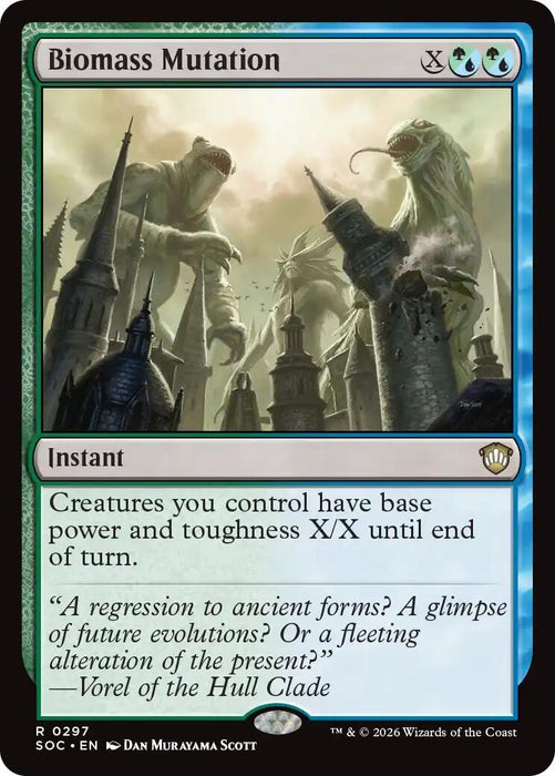 Image for Biomass Mutation (297) [Secrets of Strixhaven] - Magic: The Gathering