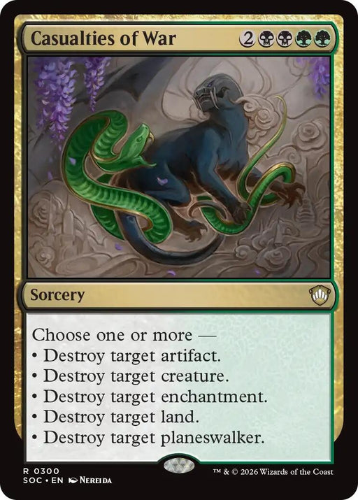 Image for Casualties of War (300) [Secrets of Strixhaven] - Magic: The Gathering