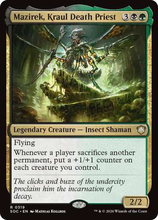 Image for Mazirek, Kraul Death Priest (319) [Secrets of Strixhaven] - Magic: The Gathering