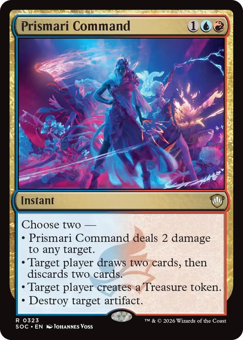Image for Prismari Command (323) [Secrets of Strixhaven] - Magic: The Gathering