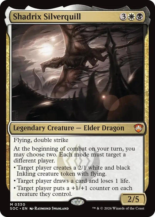Image for Shadrix Silverquill (330) [Secrets of Strixhaven] - Magic: The Gathering