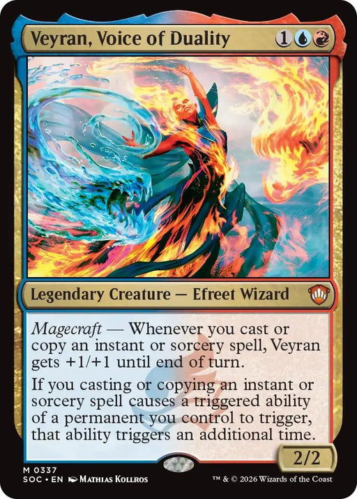 Image for Veyran, Voice of Duality (337) [Secrets of Strixhaven] - Magic: The Gathering