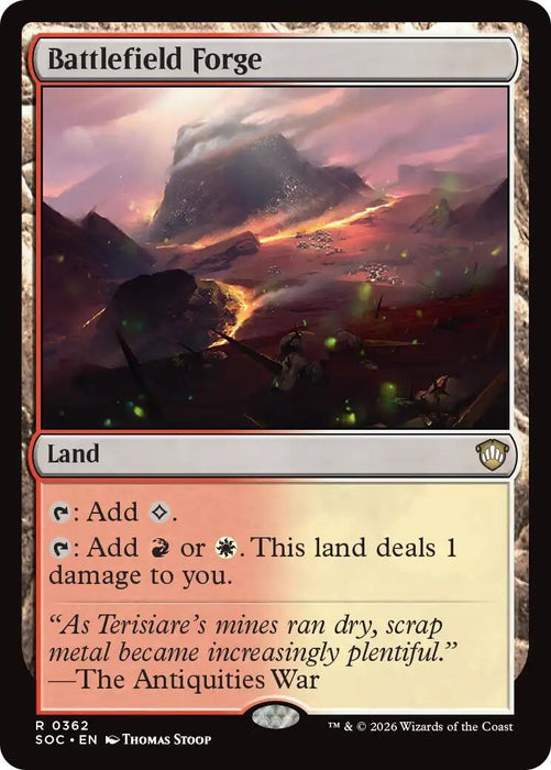 Image for Battlefield Forge (362) [Secrets of Strixhaven] - Magic: The Gathering