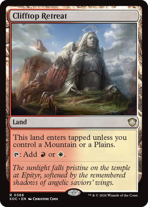 Image for Clifftop Retreat (366) [Secrets of Strixhaven] - Magic: The Gathering