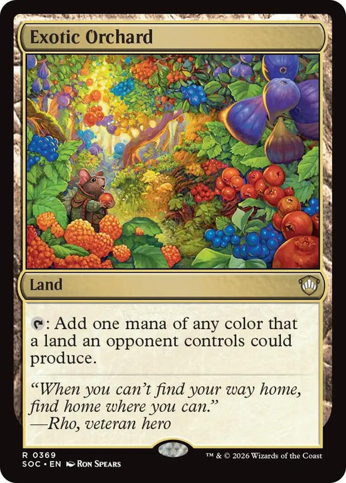 Image for Exotic Orchard (369) [Secrets of Strixhaven] - Magic: The Gathering