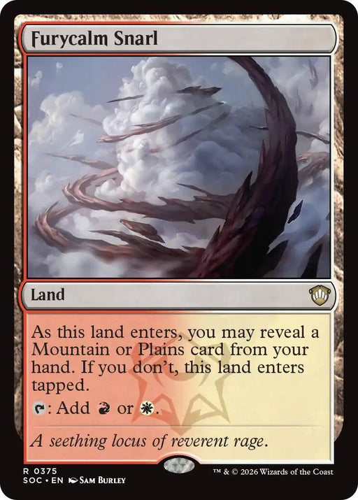 Image for Furycalm Snarl (375) [Secrets of Strixhaven] - Magic: The Gathering