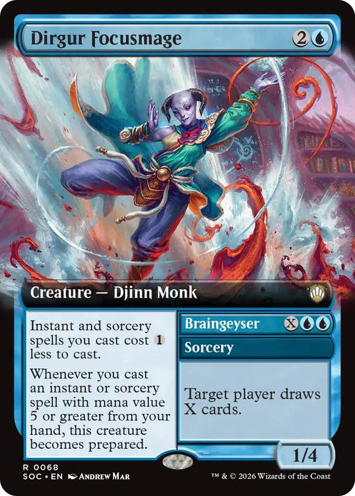 Image for Dirgur Focusmage (Extended Art) (68) [Secrets of Strixhaven] - Magic: The Gathering