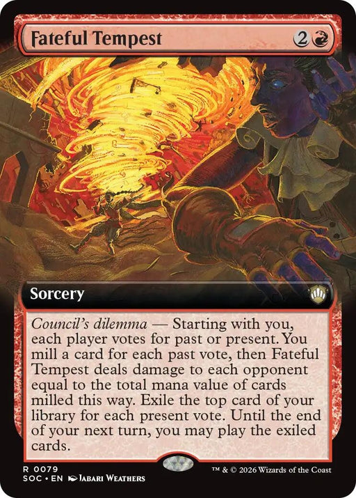Image for Fateful Tempest (Extended Art) (79) [Secrets of Strixhaven] - Magic: The Gathering