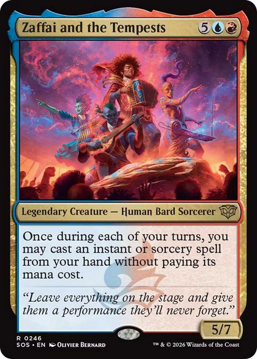 Image for Zaffai and the Tempests (246) [Secrets of Strixhaven] - Magic: The Gathering