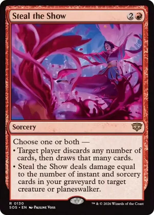 Image for Steal the Show (130) (Foil) [Secrets of Strixhaven] - Magic: The Gathering