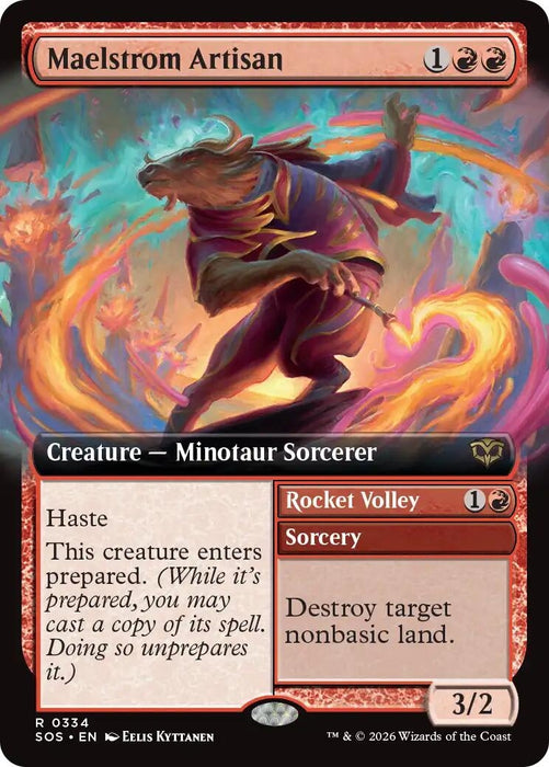 Image for Maelstrom Artisan (Extended Art) (334) [Secrets of Strixhaven] - Magic: The Gathering