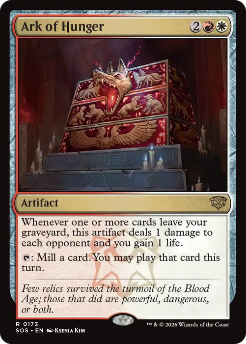Image for Ark of Hunger (173) [Secrets of Strixhaven] - Magic: The Gathering