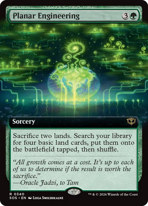 Image for Planar Engineering (Extended Art) (340) [Secrets of Strixhaven] - Magic: The Gathering