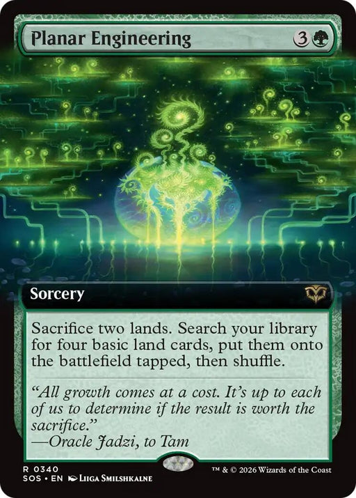 Image for Planar Engineering (Extended Art) (340) [Secrets of Strixhaven] - Magic: The Gathering