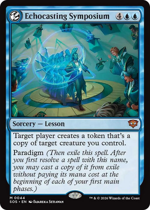 Image for Echocasting Symposium (44) (Foil) [Secrets of Strixhaven] - Magic: The Gathering