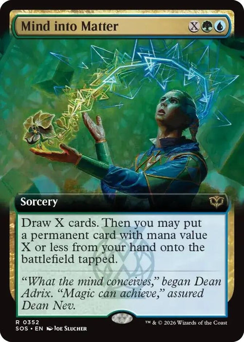 Image for Mind into Matter (Extended Art) (352) (Foil) [Secrets of Strixhaven] - Magic: The Gathering