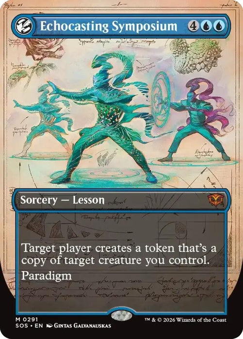 Image for Echocasting Symposium (Borderless) (291) [Secrets of Strixhaven] - Magic: The Gathering