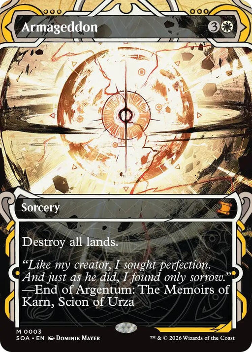 Image for Armageddon (3) [Secrets of Strixhaven: Mystical Archive] - Magic: The Gathering