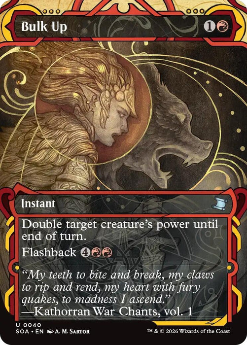 Image for Bulk Up (40) [Secrets of Strixhaven: Mystical Archive] - Magic: The Gathering