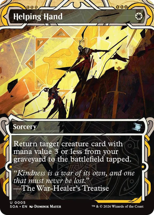 Image for Helping Hand (5) (Foil) [Secrets of Strixhaven: Mystical Archive] - Magic: The Gathering