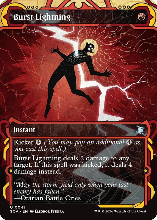 Image for Burst Lightning (41) [Secrets of Strixhaven: Mystical Archive] - Magic: The Gathering