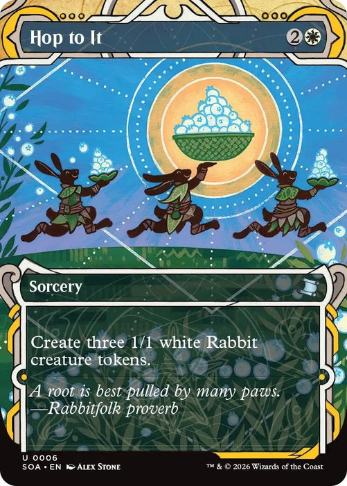 Image for Hop to It (6) (Foil) [Secrets of Strixhaven: Mystical Archive] - Magic: The Gathering