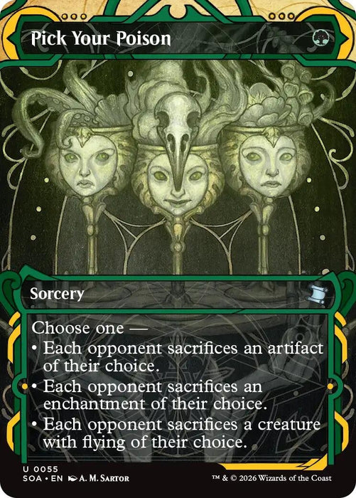 Image for Pick Your Poison (55) (Foil) [Secrets of Strixhaven: Mystical Archive] - Magic: The Gathering