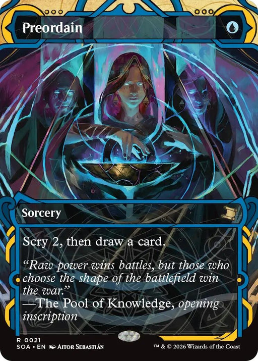 Image for Preordain (21) (Foil) [Secrets of Strixhaven: Mystical Archive] - Magic: The Gathering